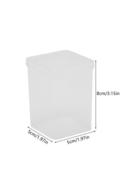 Choice Clear Acrylic Makeup Organizer Cotton Swabs Qtip Container Cosmetic Makeup Cotton Pad Organizer Jewe