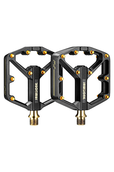 Choice دواسات Black Jawbone 2023 MTB، دواسات دراجات مسطحة، خفيفة الوزن من الأ...