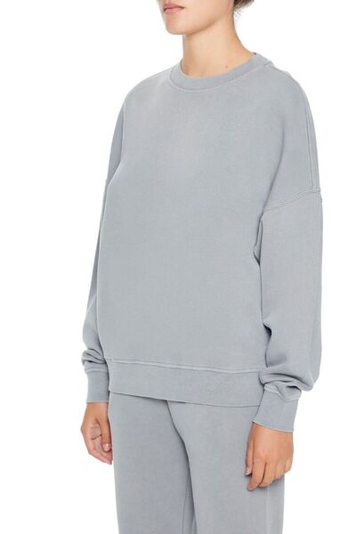 Forever 21 Fransız Terry Crew Sweatshirt
