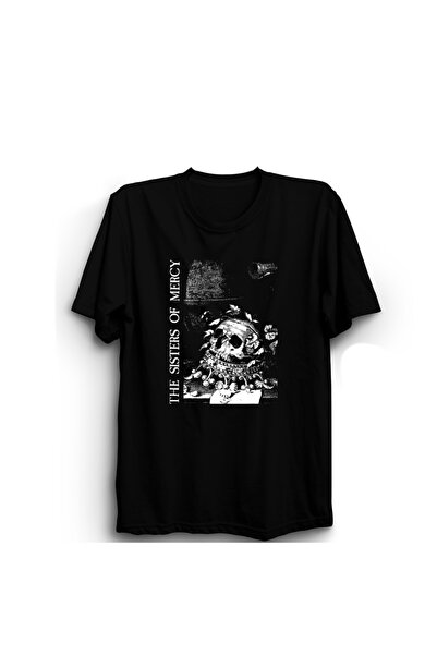 The Fame Μπλουζάκι The Sisters of Mercy, Skull, Rock Metal Music Band Unisex ...