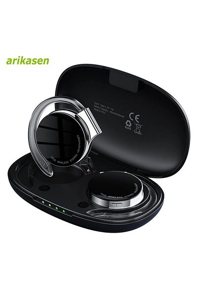 Choice black Open Ear Headphones TWS Wireless Bluetooth Earphones Noise Cancelling Microphones Headsets wit