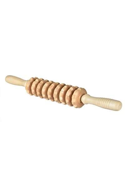 Ax Axentia Wooden Massage Tool - Hand Roller