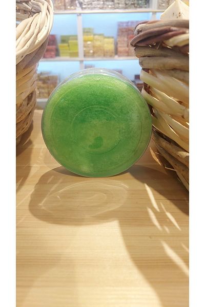 SABUNCU BABA Aloe Vera Round Soap - 100% Natural, Peeling Effect, -120 Grams