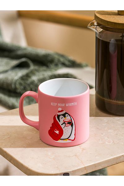 LC Waikiki Original Cute Ceramic Mugs for New Year from Full Moon Special Design Gift