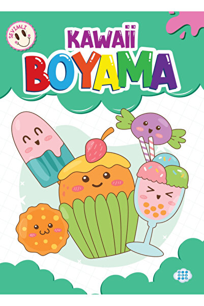 dokuzyayinlari Sevimli Kawaii Boyama / Kollektif / Dokuz Çocuk / 9786256030534