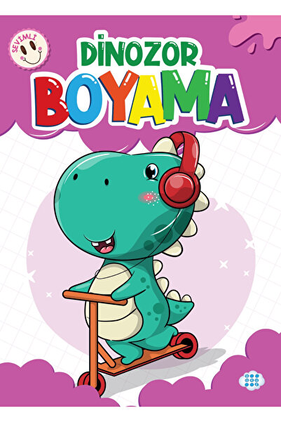dokuzyayinlari Sevimli Dinozor Boyama / Kollektif / Dokuz Çocuk / 9786256030503