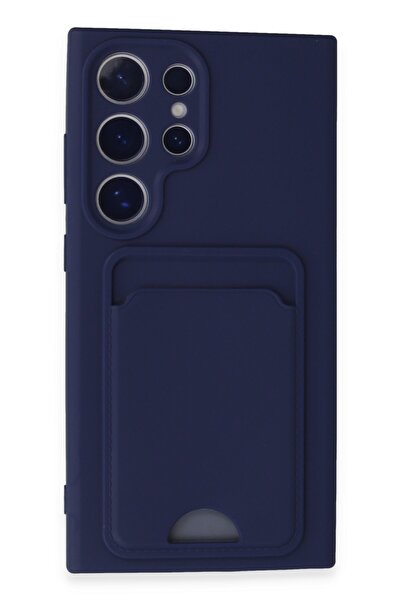 Hatreds Samsung Galaxy S24 Ultra Kılıf Kart Bölmeli Renkli Silikon Kapak