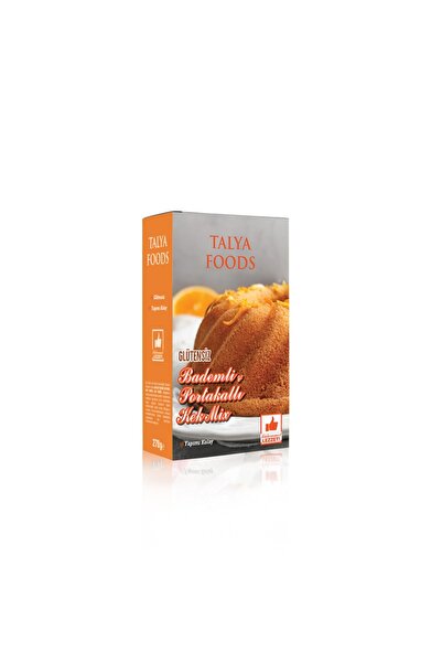 tms talya foods Talya Foods Glutensiz Kek Mix Portakal & badem 270 gr