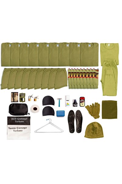 KORDAK 9-Piece Winter Basic Military Set - Military Underwear Set - Winter Mi...