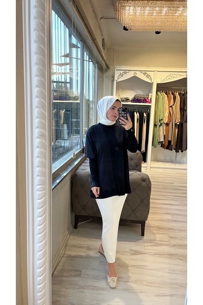 Invee 6248 تونيك تريكو/جاز أسود