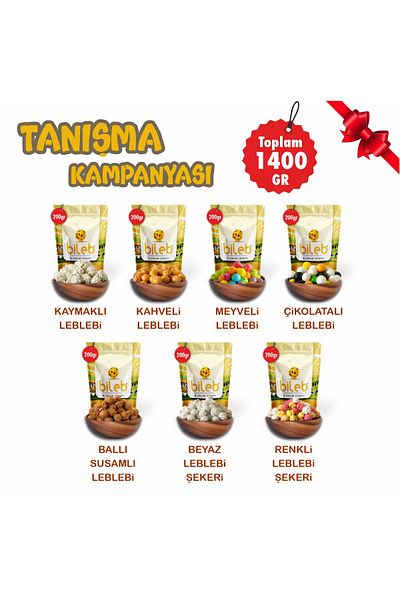bileb serinhisar bi leblebi'de bana Chickpea Meet Package 1400 Gr