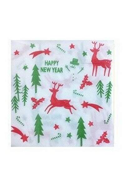 DÜVENCİ TİCARET Πρωτοχρονιάτικο Πεκέτε - Σχέδιο με Ελάφια