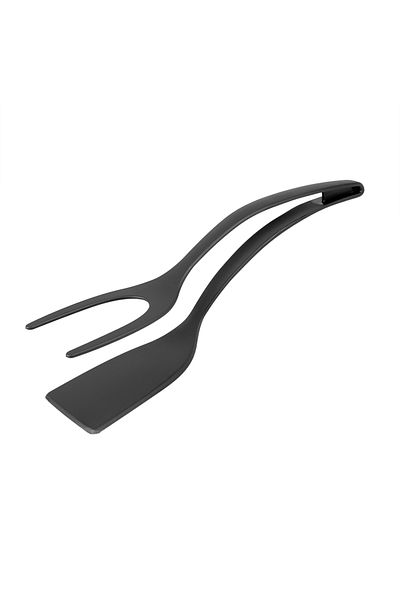 Choice Kitchen Tong-b Multifunction 2 In 1 Spatula Tongs For Kitchen Egg Steak Toast Ham Fried Tongs Non St