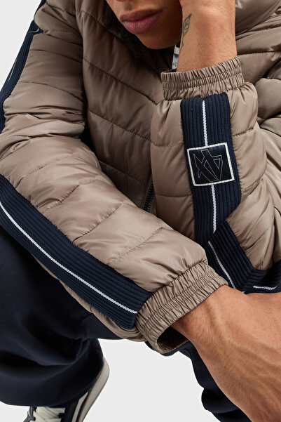 Armani Exchange Logolu Regular Fit Dik Yaka Mont Erkek MONT 6DZB37 ZN4XZ 17AC