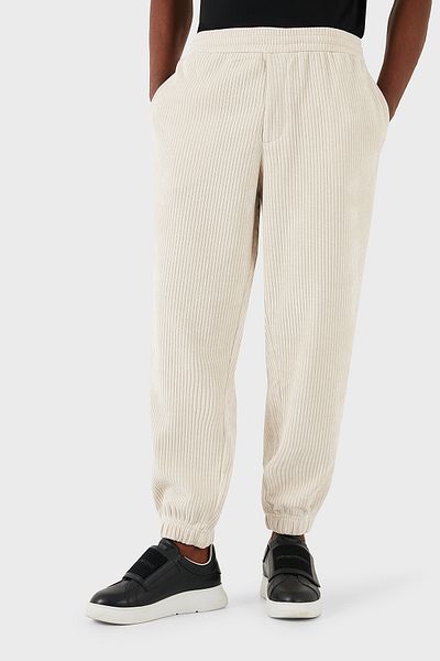 Emporio Armani بنطال رياضي للرجال - مقاس عادي، 6D1P6V 1JHNZ 0135