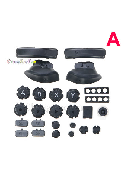 Choice مجموعة واحدة بديلة لأزرار لوحة التحكم ABXY و SL و SR لجهاز نينتندو سويتش NS Joy-Con
