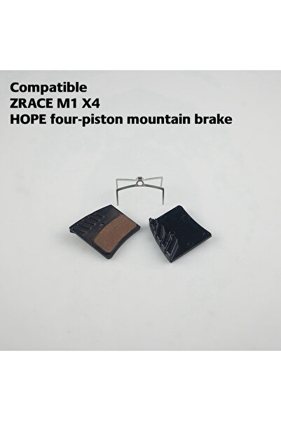 Choice زوج من وسادات الفرامل المعدنية ZRACE M1 X2 / X4 / BR-002 / BR-005 بتقن...