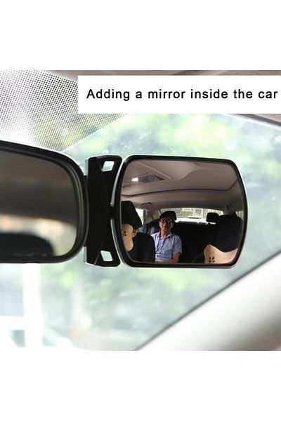 EAFC 1Pc Car Seat Back Rear View Mirror for Baby Mini Safety Convex Mirrors Kids Monitor Adjustable Au...