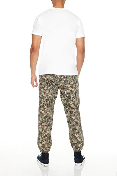 Forever 21 Kamuflaj Desenli Jogger Pantolon