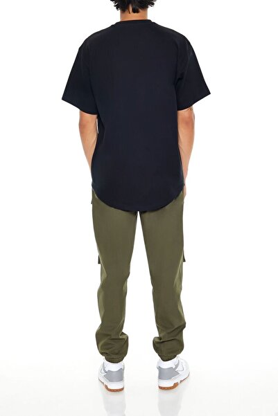 Forever 21 Slim-Fit İpli Kargo Jogger Pantolon
