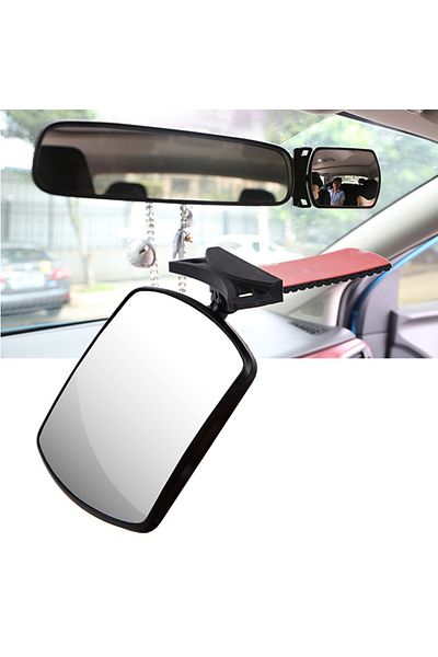 EAFC 1Pc Car Seat Back Rear View Mirror for Baby Mini Safety Convex Mirrors Kids Monitor Adjustable Au...