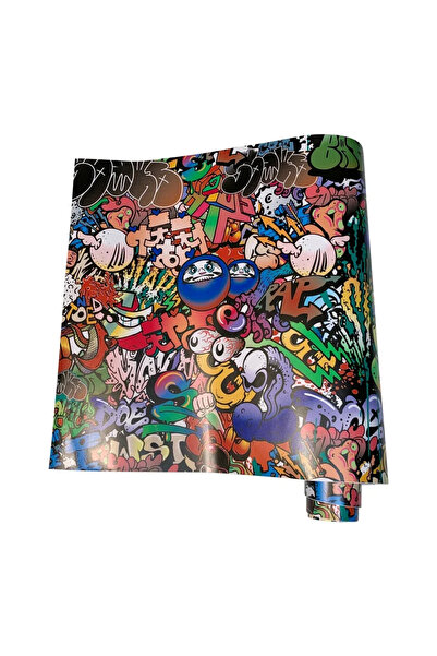 Choice فيلم جرافيتي 50 سم × 150 سم، فيلم فينيل جرافيتي، ملصق سيارة 150 سم، دي...