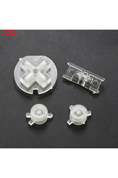JCD Transparent 1 Set Suitable For Game boy color Button Shell For GBC Color ...