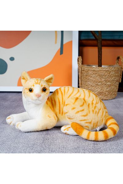 Choice A 25cm Lifelike Stuffed Siame Cats Plush Toy Simulation American Shorthair Cute Cat Pet Toys Lifeli.