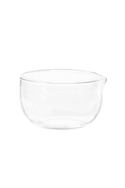 Choice وعاء شاي شفاف سعة 350 مل/600 مل مزود بفوهة، وعاء ماتشا ياباني مزدوج الطبقات مقاوم للحرارة