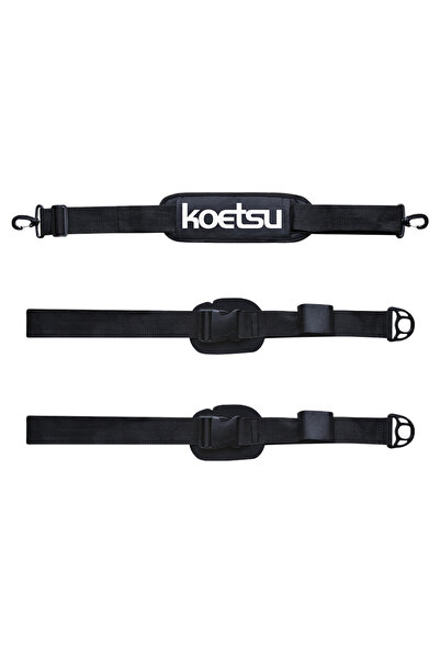 Shunmaii 1 مجموعة حزام كتف قابل للتعديل لحمل لوح التزلج على الأمواج ولوح التز...