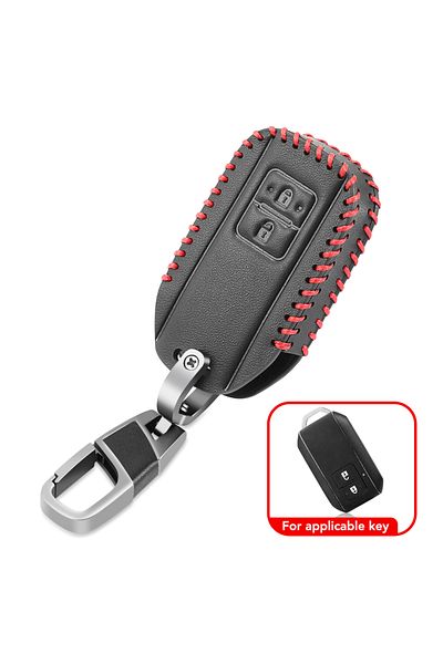Choice Leather Key Case Cover For Suzuki Swift 2017 2018 Keyless Fob Shell Skin Keyring Key Chain Holder...