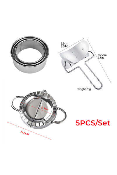 Choice مجموعة قوالب الزلابية قالب الزلابية صانع الزلابية الفولاذ المقاوم للصد...