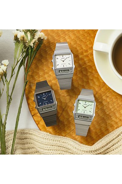 Casio ساعة يد رجالية Aq-800e-7a2df