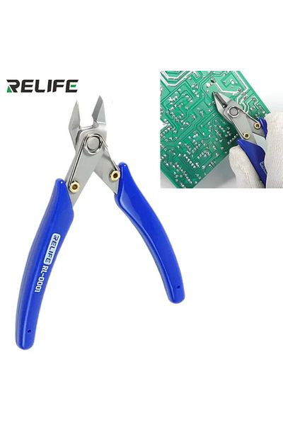 Choice RELIFE RL-0001 Diagonal Pliers High Hardness and Precision Electronic Wire Cutting Nipper Phone R...