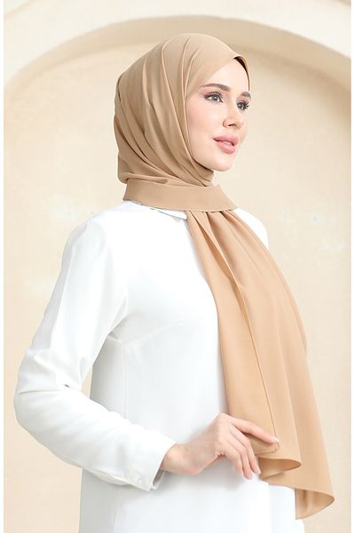 sefamerve Επίπεδο σάλι Vanilla Crepe - 81077-07