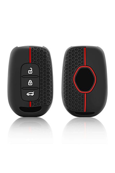 Choice silicone car key case cover for Dacia Logan 2021 for Renault tWingo 3 duster captur logan laguna ...