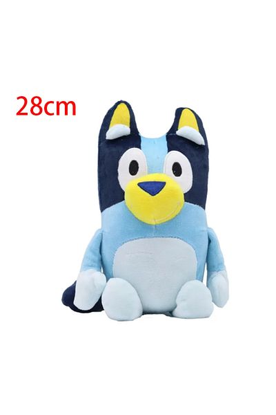 Miniso WHITE Popular Cartoon Dog Plush Toys Blue And Blue Dog Home Filling Animal Dolls Children's Birthday