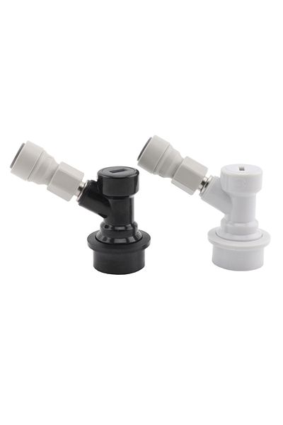 Choice Gas And Liuid Beer Keg Ball Lock Disconnect Kit Gas/liquid Dispenser With Push-in Fitting Quick Join