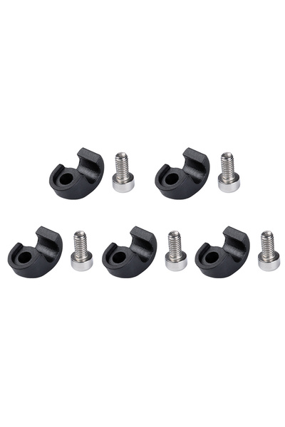 Choice Black 5PCS MUQZI 5/10pcs Fork Brake Cable Guide Bike Brake Cable Adapt...