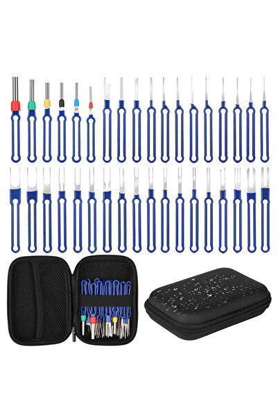 GISAEV مجموعة أدوات إزالة موصلات كهربائية مكونة من 36 قطعة، أداة إزالة الأسلا...