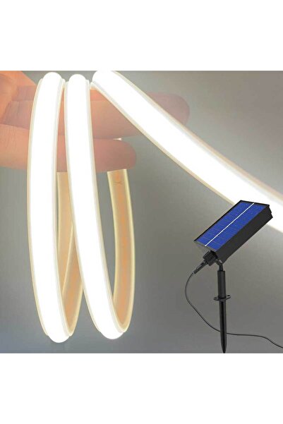 Choice طقم إضاءة نيون شمسي أبيض بطول مترين، 24 فولت، بتقنية COB، شرائط إضاءة ...