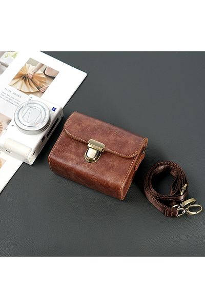 Choice Coffee Camera Bag Small Crossbody Bag Pouch Camera Cover Storage Bag Universal for Sony ZV-1 ZV-1F Z