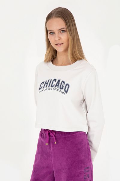 U.S. Polo Assn. Hanorac de damă Stone Crew Neck 50271650-vr049