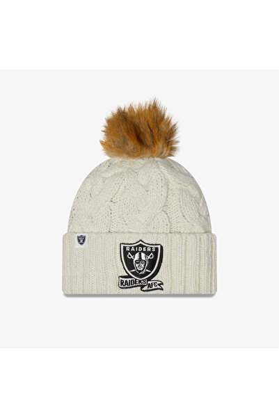 NEW ERA قبعة بيج للجنسين من Las Vegas Raiders