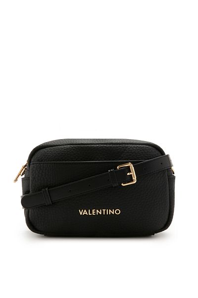 Valentino Bags Botaniko Schwarze Umhängetasche VBS8GR20NERO