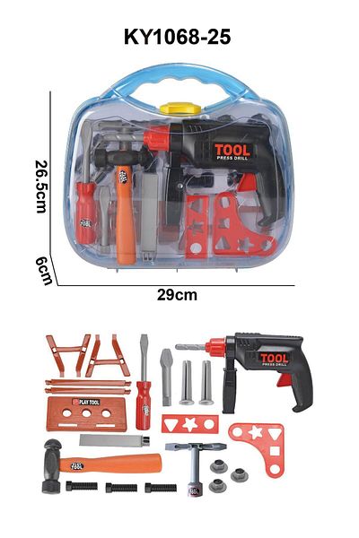 TTC Construction Tool Set With Carrying Case