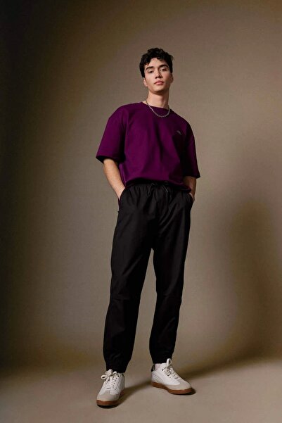 DeFacto B7493 Παντελόνι με ευέλικτο λουράκι Regular Jogger