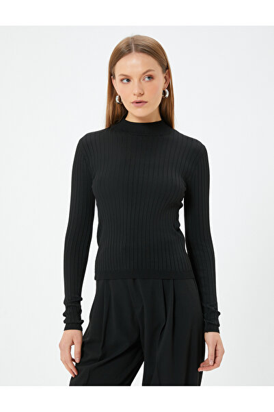 Koton Balıkçı Yaka Triko Kazak Uzun Kollu Slim Fit