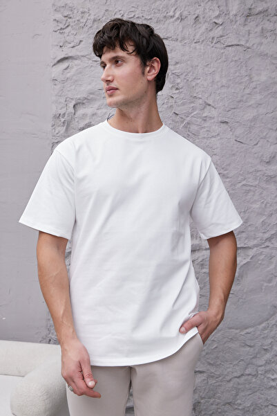 Perché Men's Slim Crew Neck Short Sleeve T-Shirt