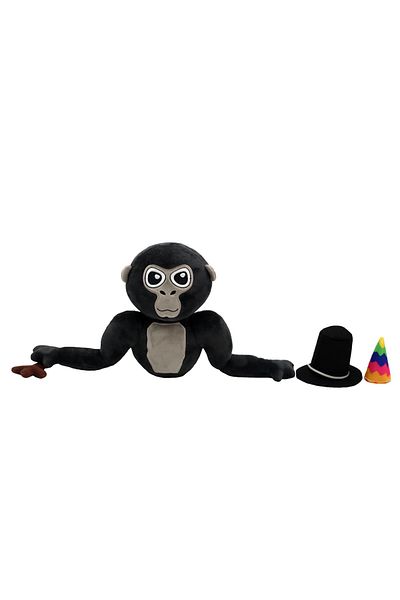 Choice Black Newest Gorilla Tag Monke Plush Toy Dolls Cute Cartoon Animal Stuffed Soft Toy Birthday Christm